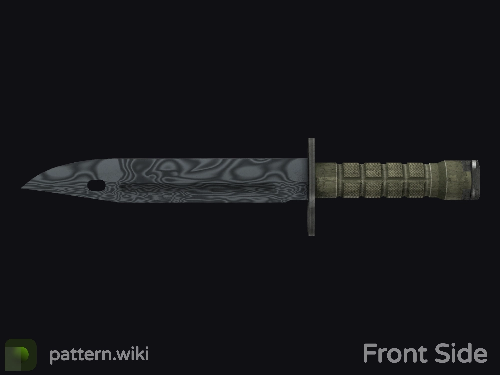 Bayonet Damascus Steel seed 953