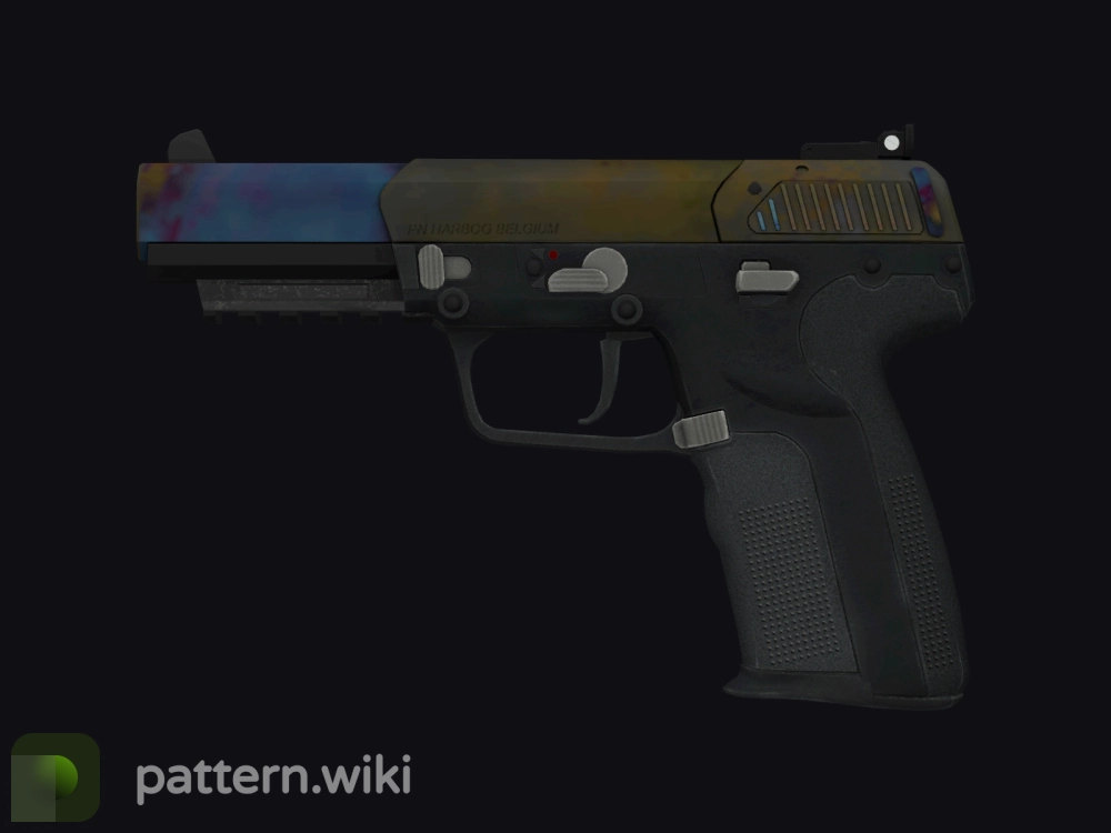 Five-SeveN Case Hardened seed 534