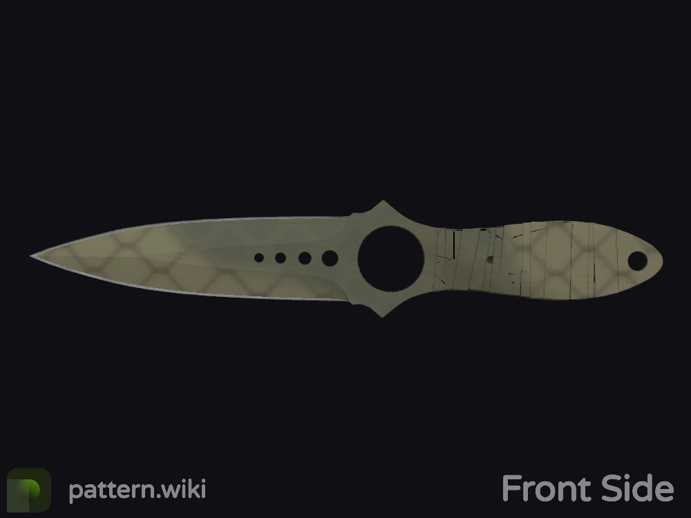 Skeleton Knife Safari Mesh seed 695