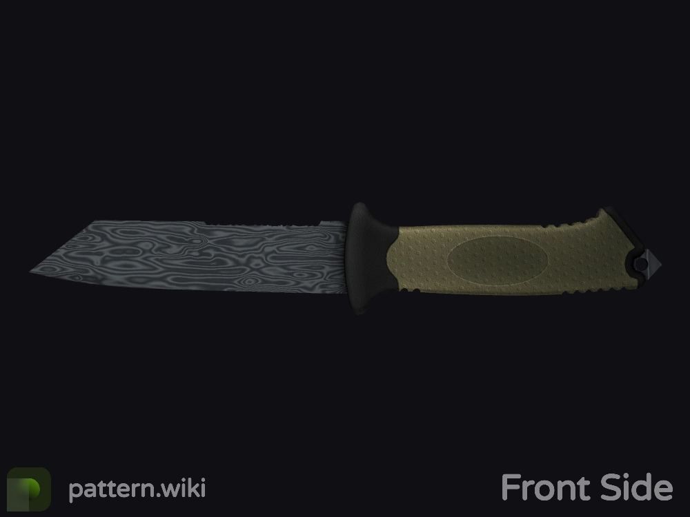 Ursus Knife Damascus Steel seed 75