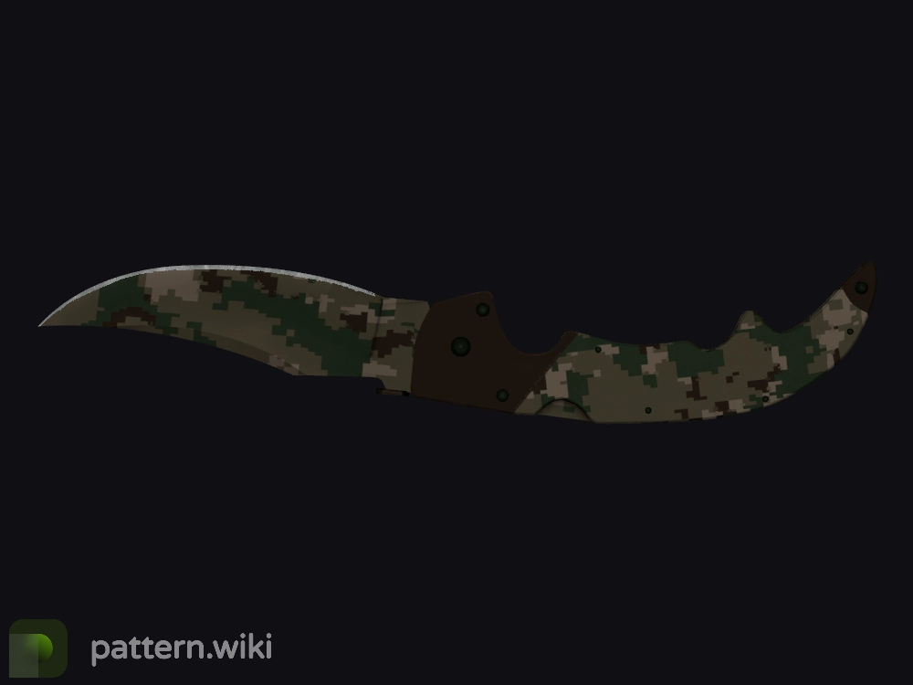 Falchion Knife Forest DDPAT seed 269