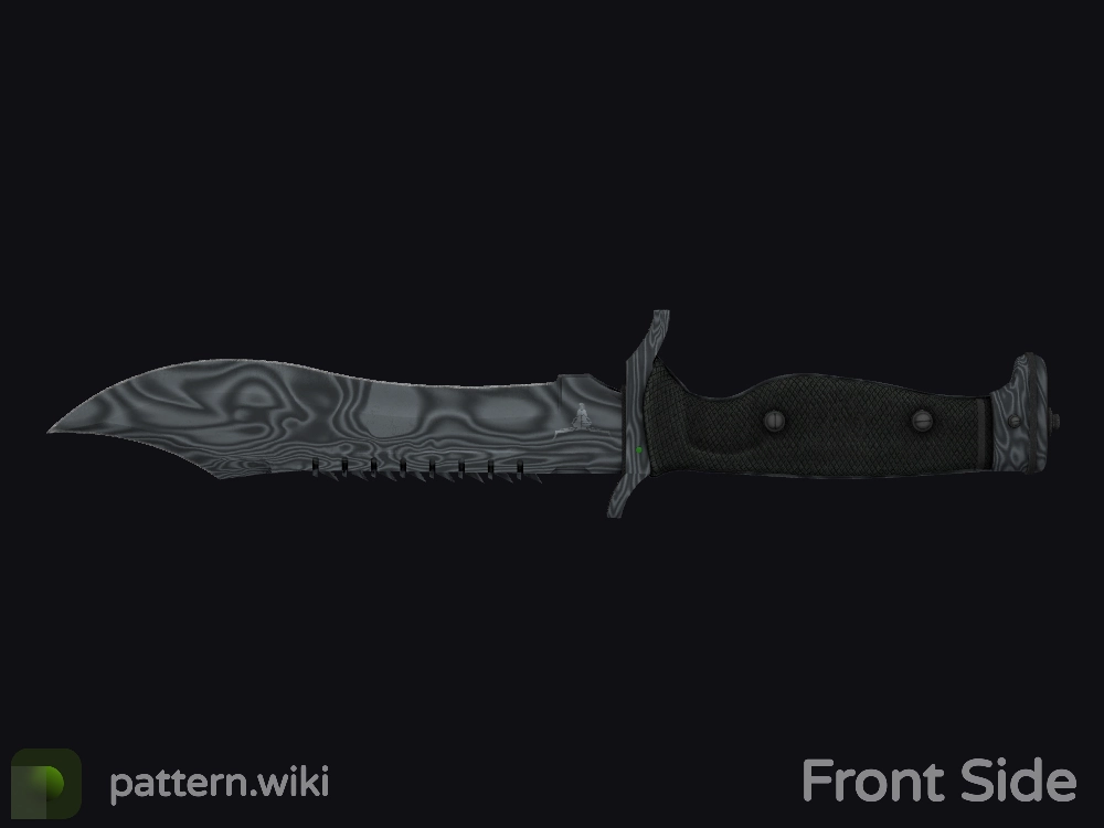 Bowie Knife Damascus Steel seed 224