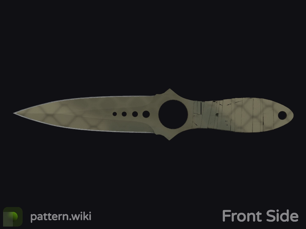 Skeleton Knife Safari Mesh seed 407