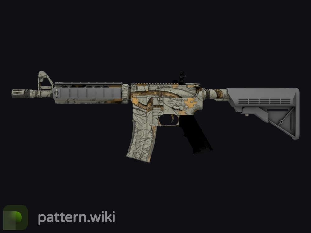 M4A4 Modern Hunter seed 195