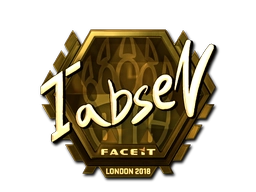 Sticker tabseN (Gold) | London 2018 preview