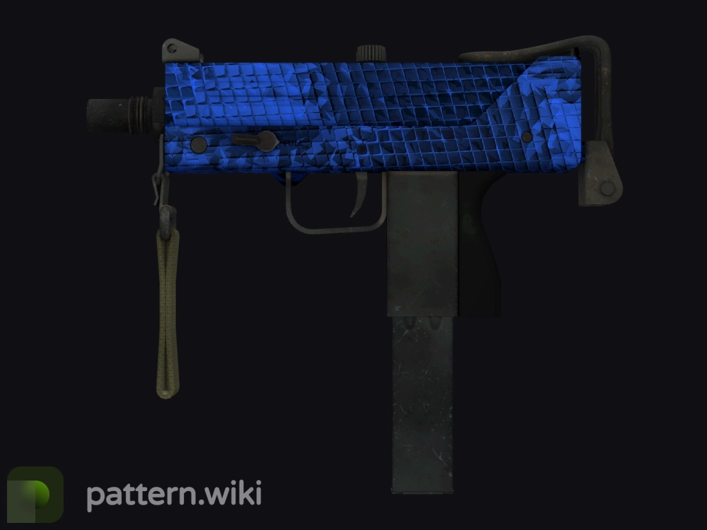 MAC-10 Lapis Gator seed 287