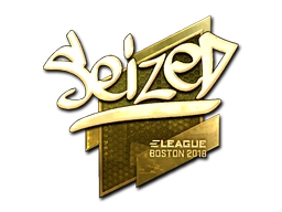Sticker seized (Gold) | Boston 2018 preview
