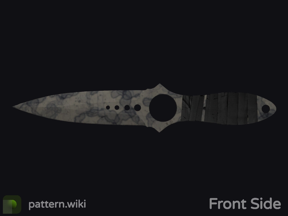 Skeleton Knife Stained seed 497