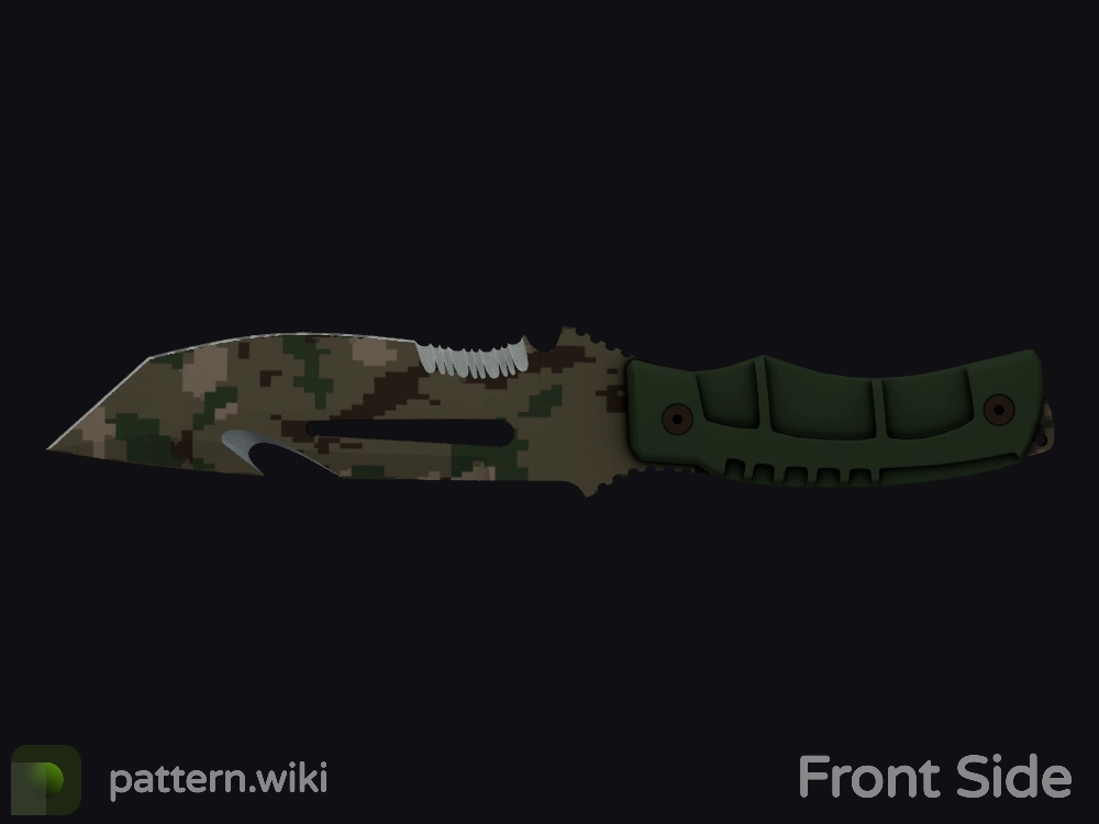 Survival Knife Forest DDPAT seed 438