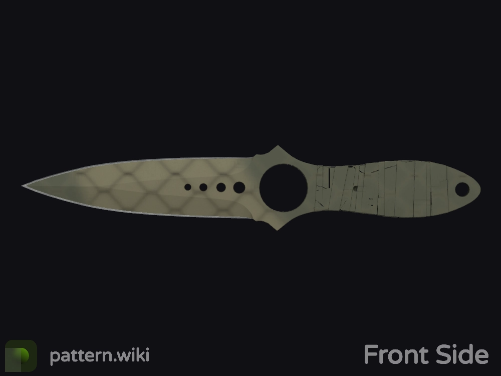 Skeleton Knife Safari Mesh seed 834