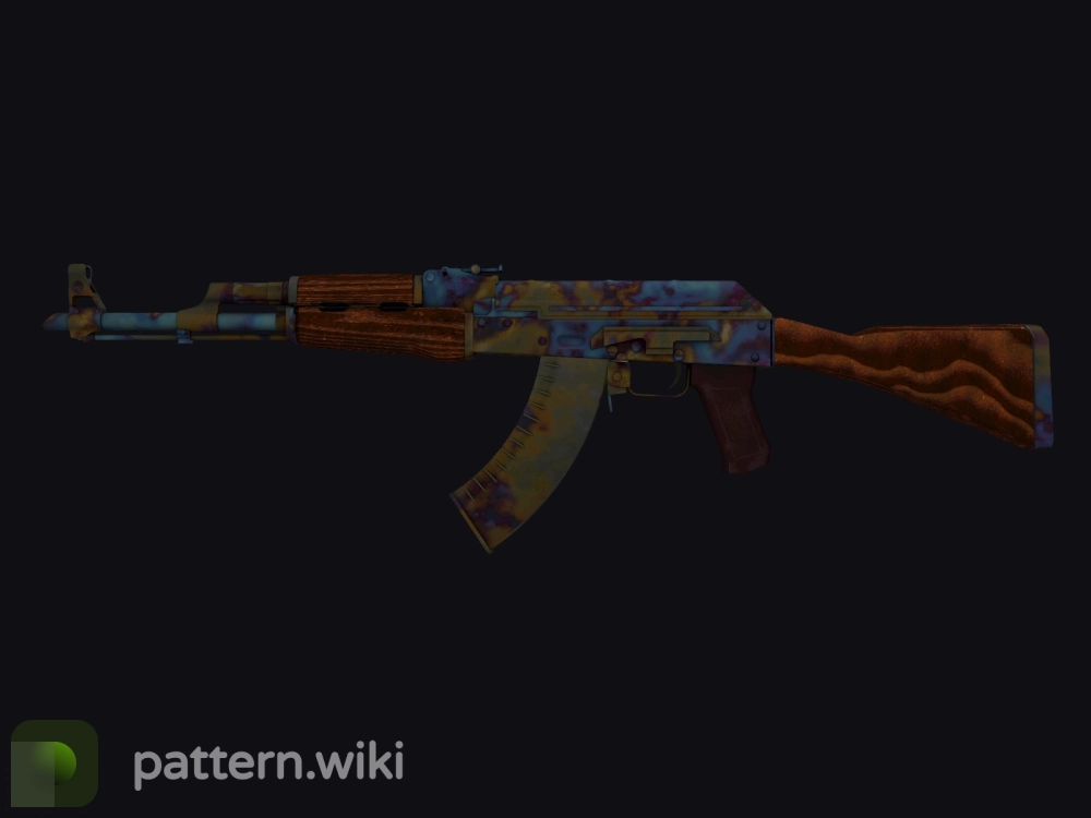 AK-47 Case Hardened seed 509