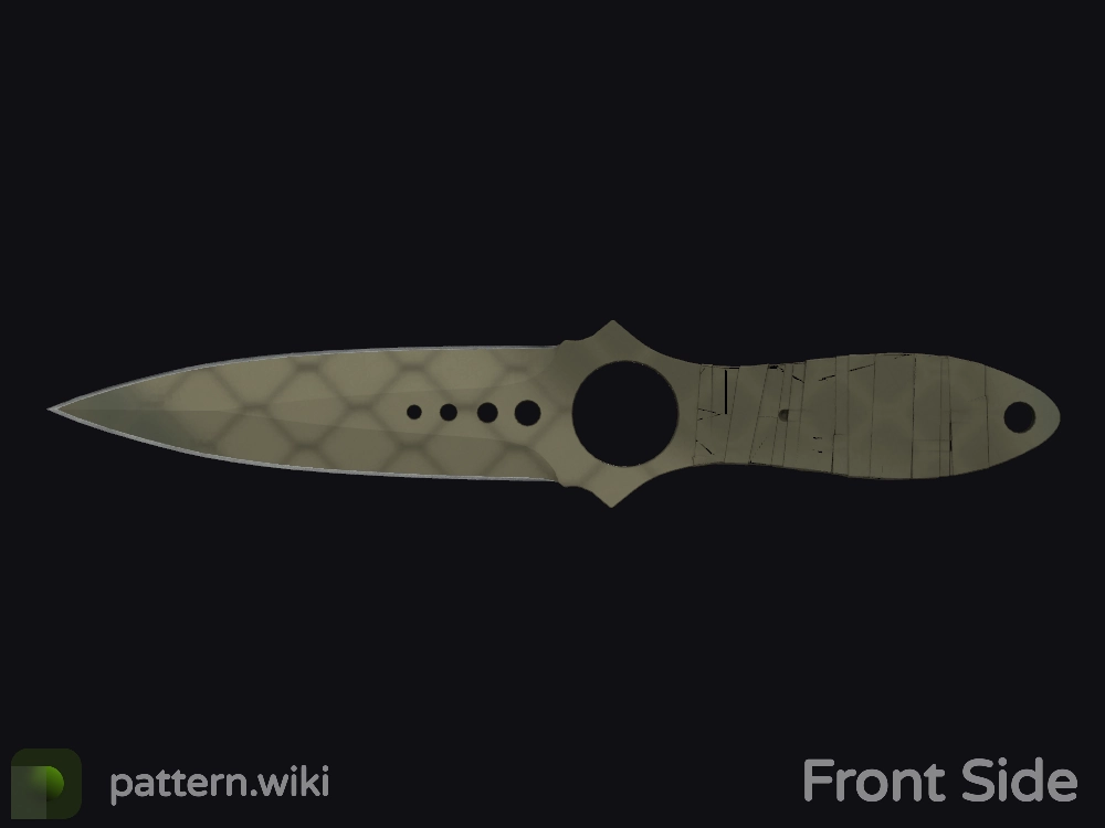 Skeleton Knife Safari Mesh seed 844