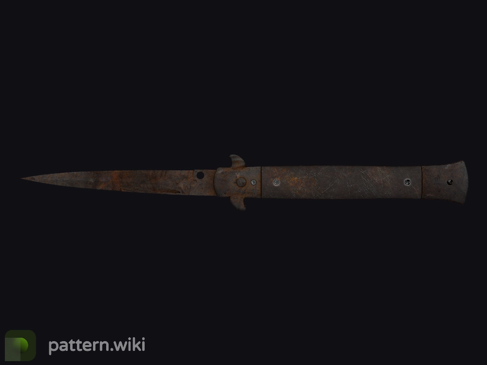 Stiletto Knife Rust Coat seed 81