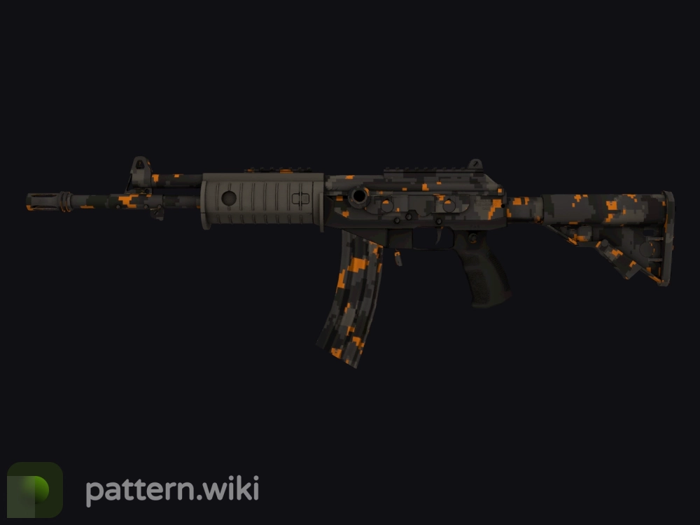 Galil AR Orange DDPAT seed 520