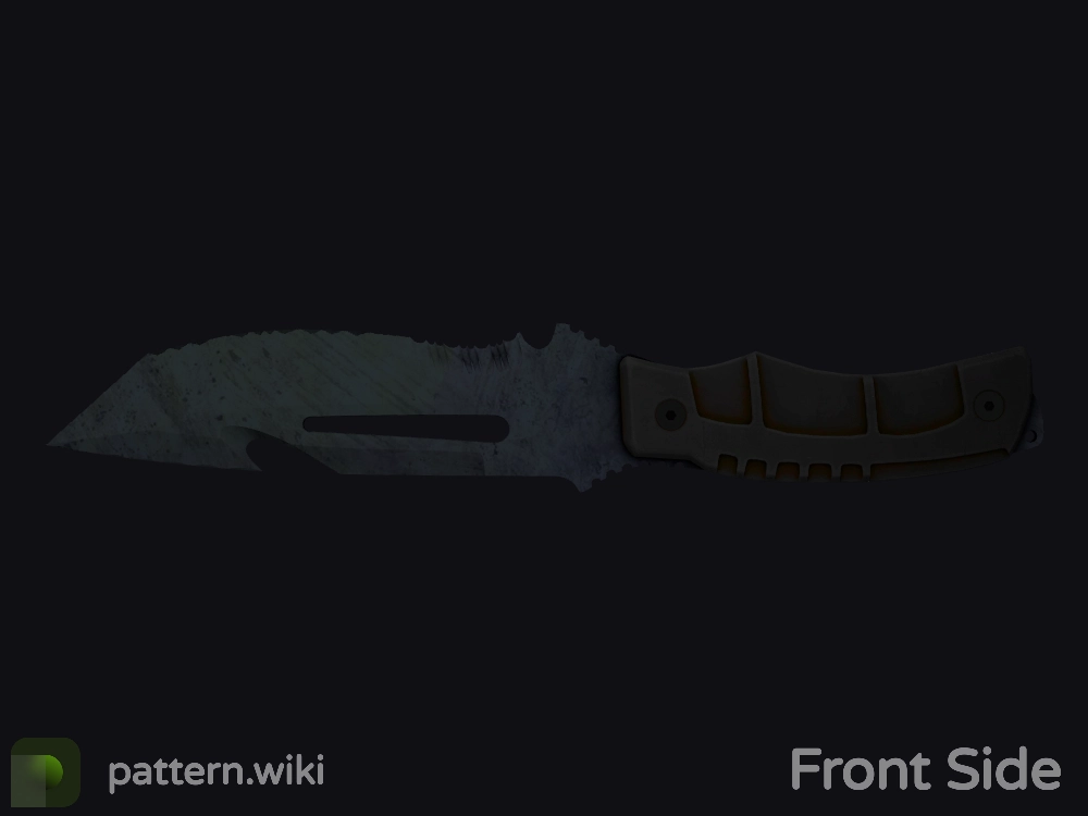 Survival Knife Blue Steel seed 205