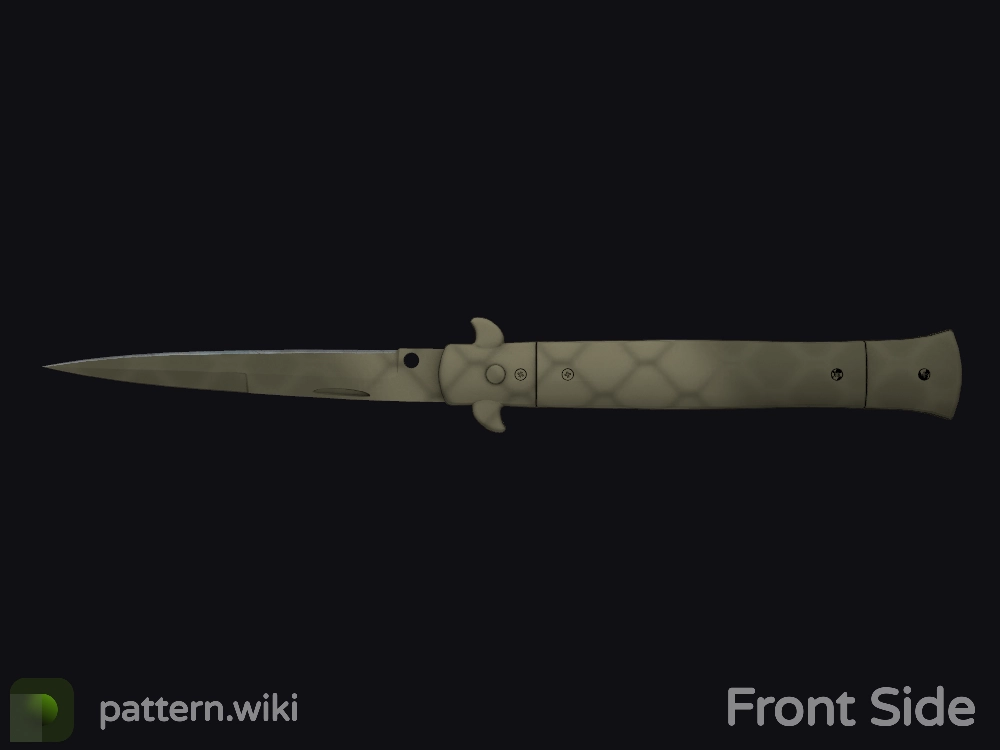 Stiletto Knife Safari Mesh seed 652