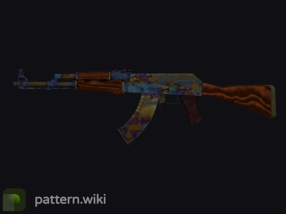 AK-47 Case Hardened seed 254