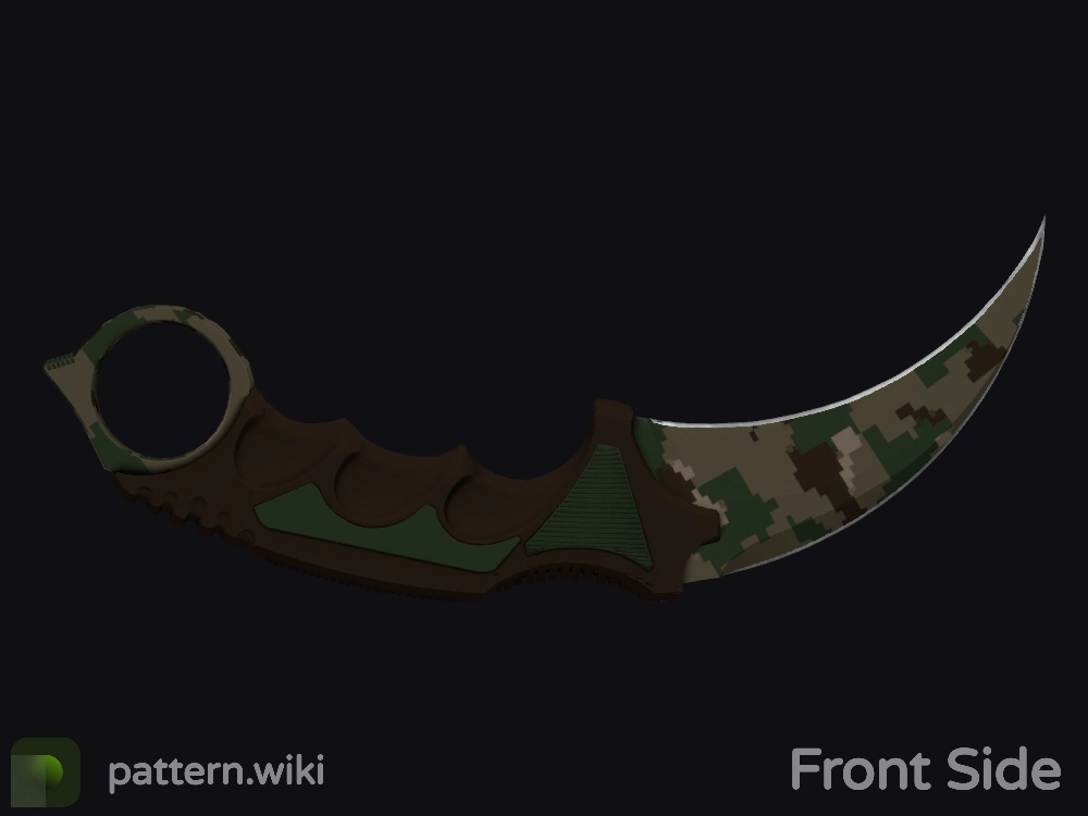 Karambit Forest DDPAT seed 257