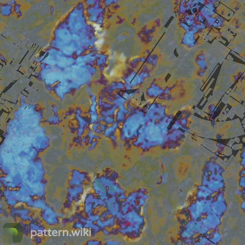 AK-47 Case Hardened seed 962 pattern template