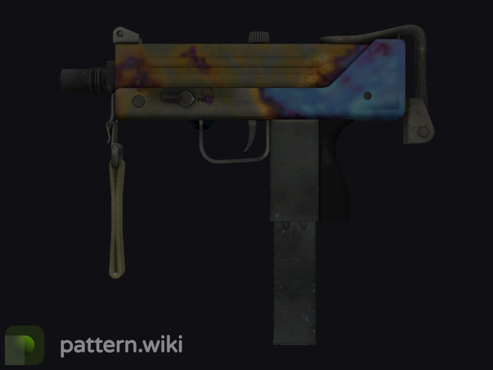 MAC-10 Case Hardened seed 982