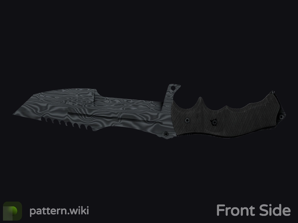 Huntsman Knife Damascus Steel seed 309