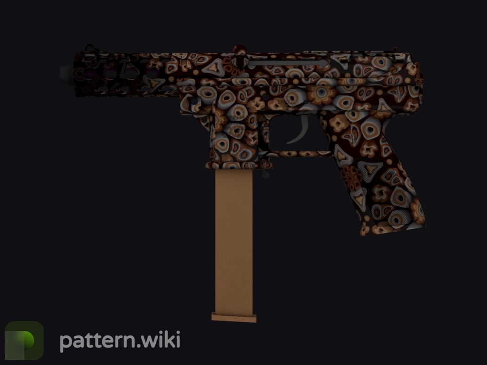 Tec-9 Orange Murano seed 801