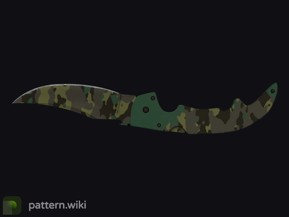 Falchion Knife Boreal Forest seed 548