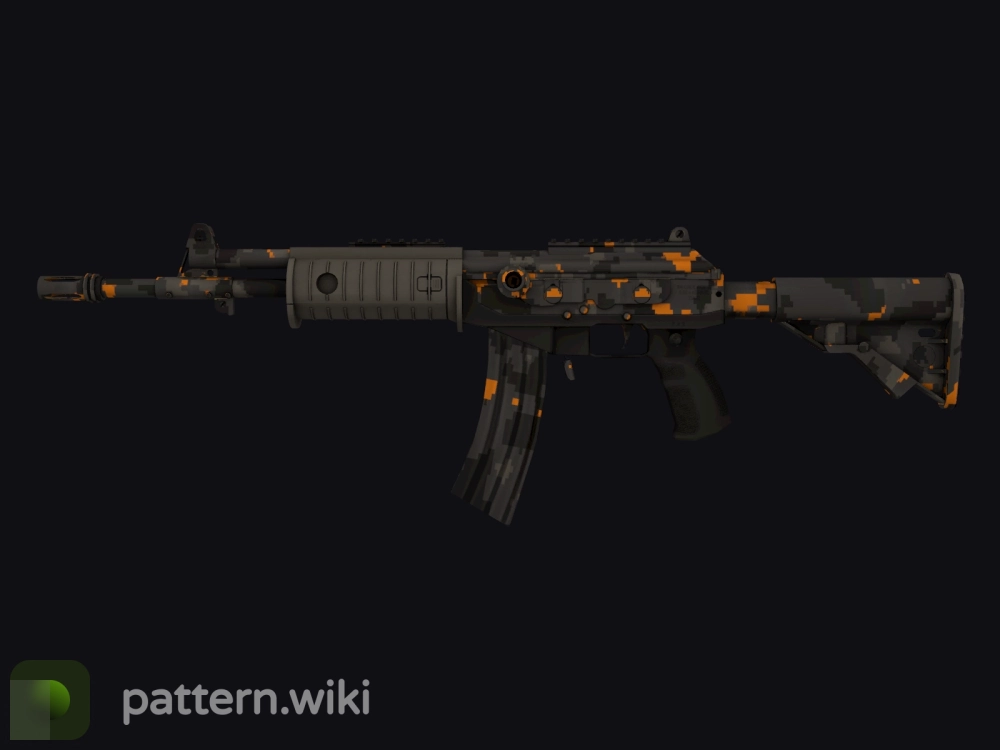 Galil AR Orange DDPAT seed 278