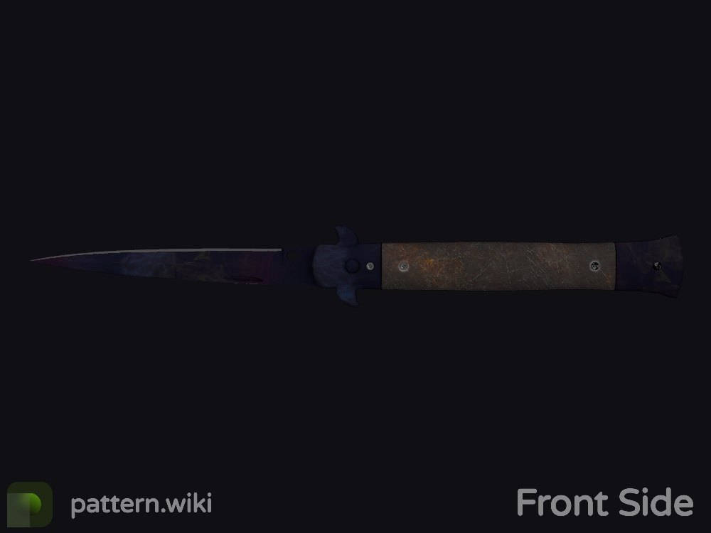 Stiletto Knife Doppler seed 22