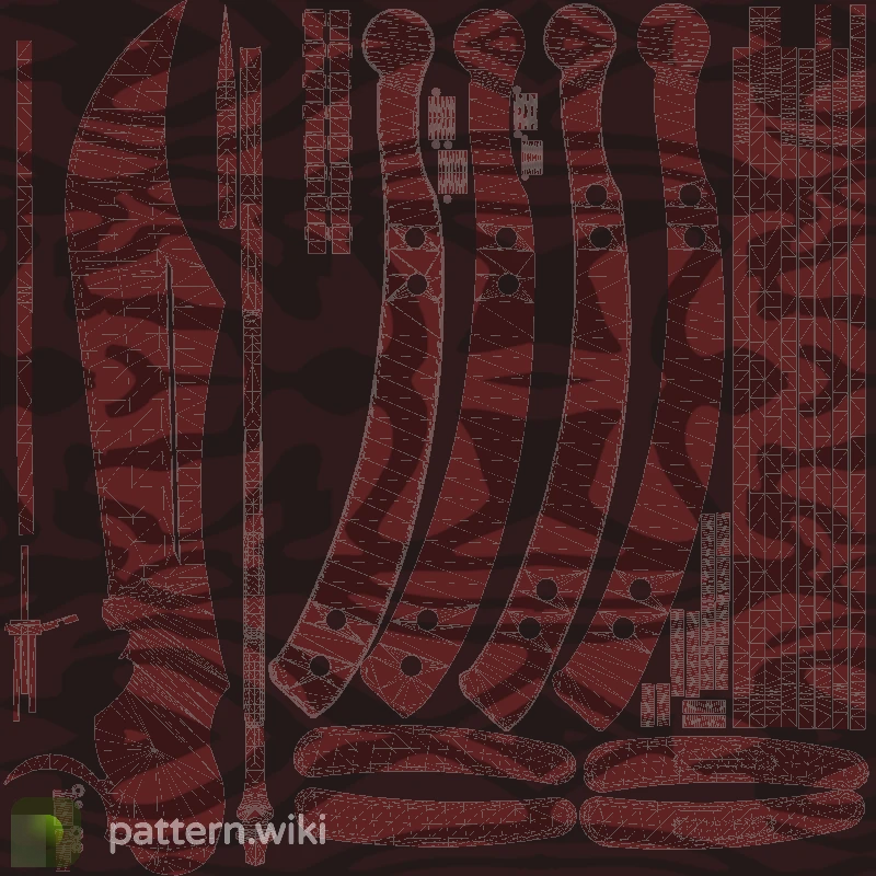 Butterfly Knife Slaughter seed 779 pattern template