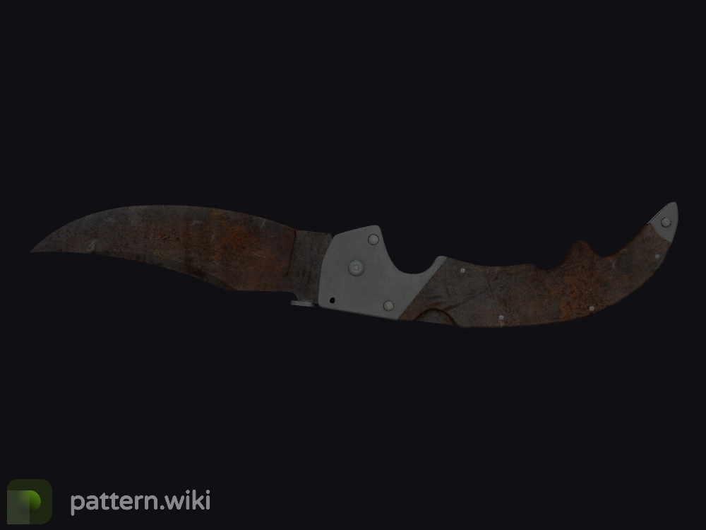 Falchion Knife Rust Coat seed 692