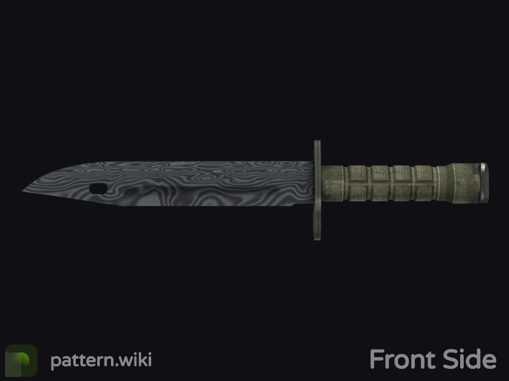 Bayonet Damascus Steel seed 912