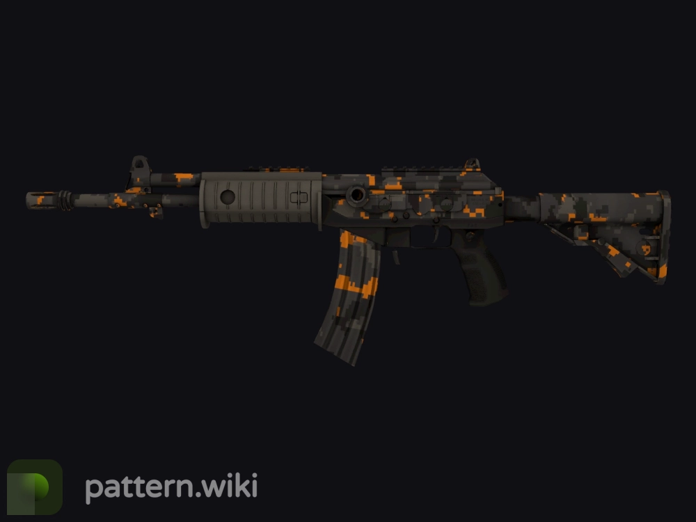 Galil AR Orange DDPAT seed 561