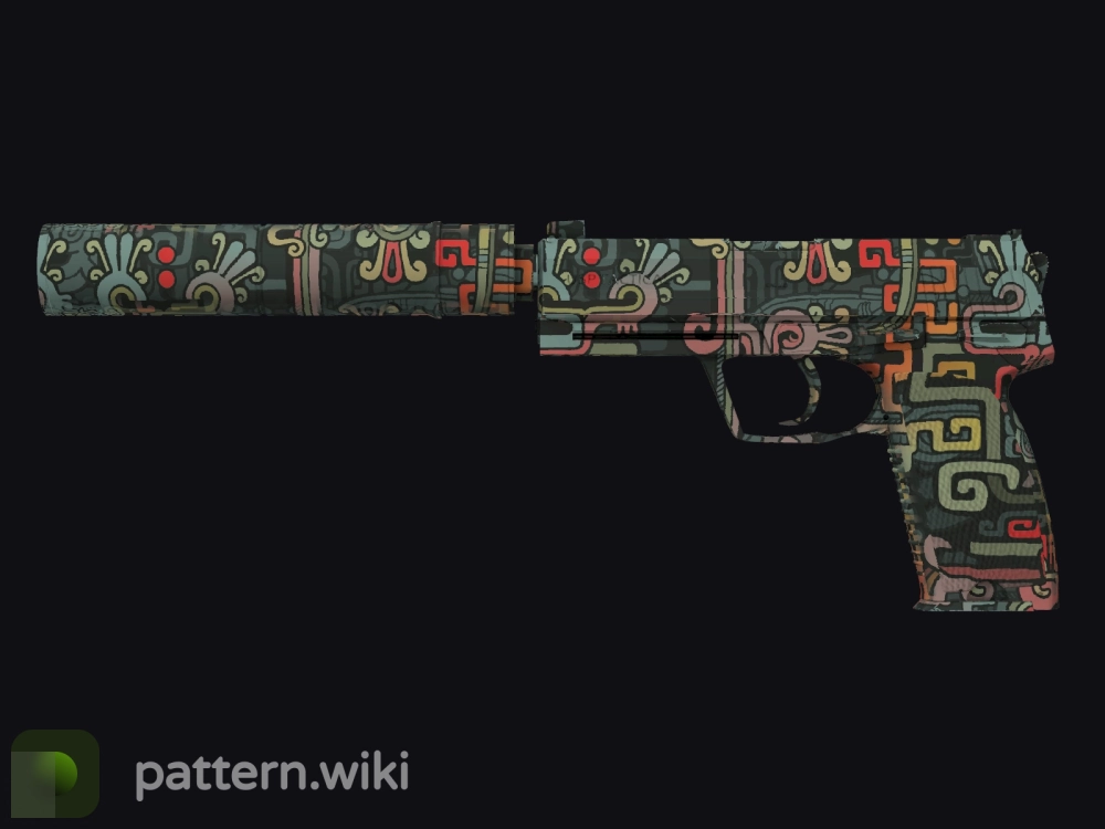 USP-S Ancient Visions seed 627