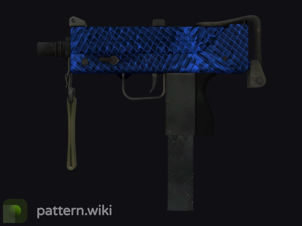 MAC-10 Lapis Gator seed 304