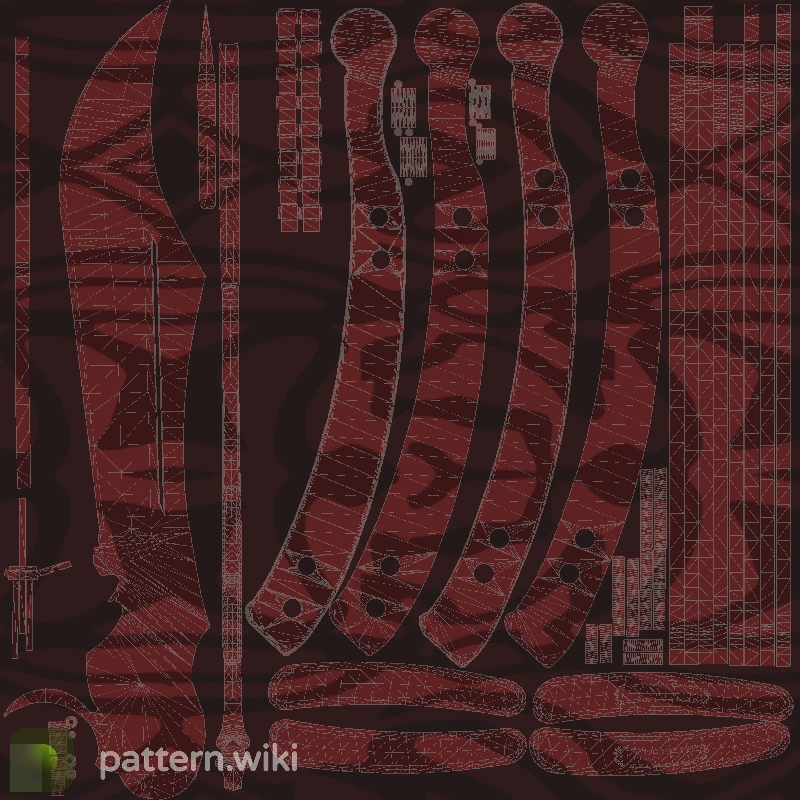 Butterfly Knife Slaughter seed 948 pattern template