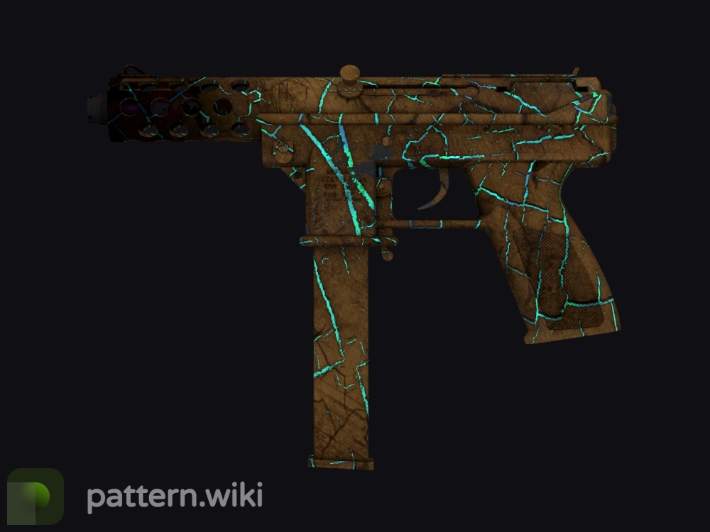 Tec-9 Cracked Opal seed 84