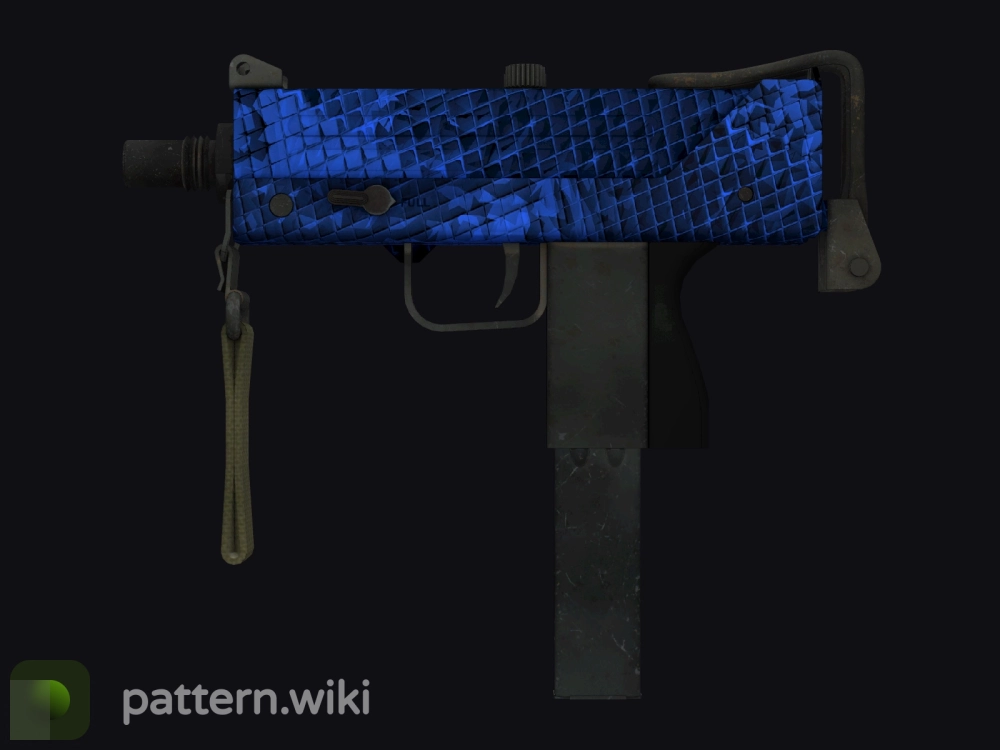 MAC-10 Lapis Gator seed 193