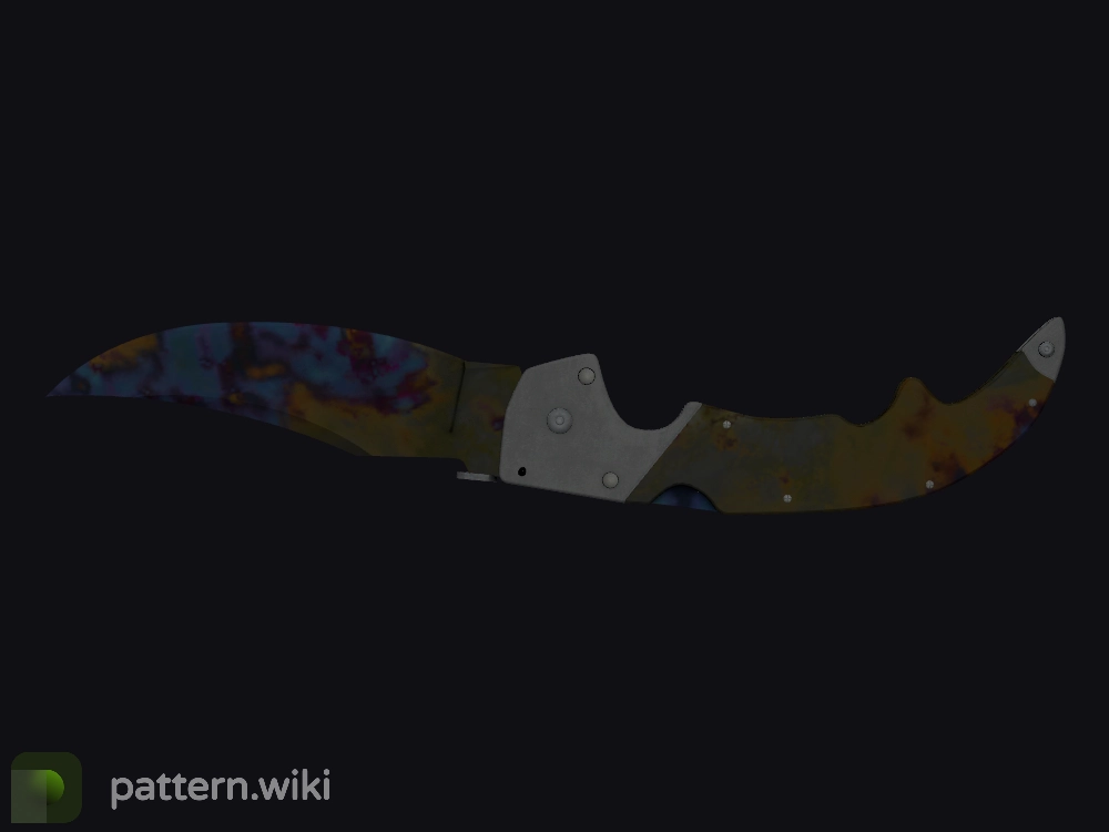 Falchion Knife Case Hardened seed 246