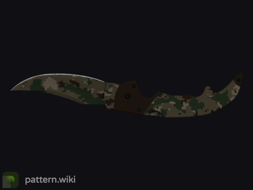 Falchion Knife Forest DDPAT seed 441