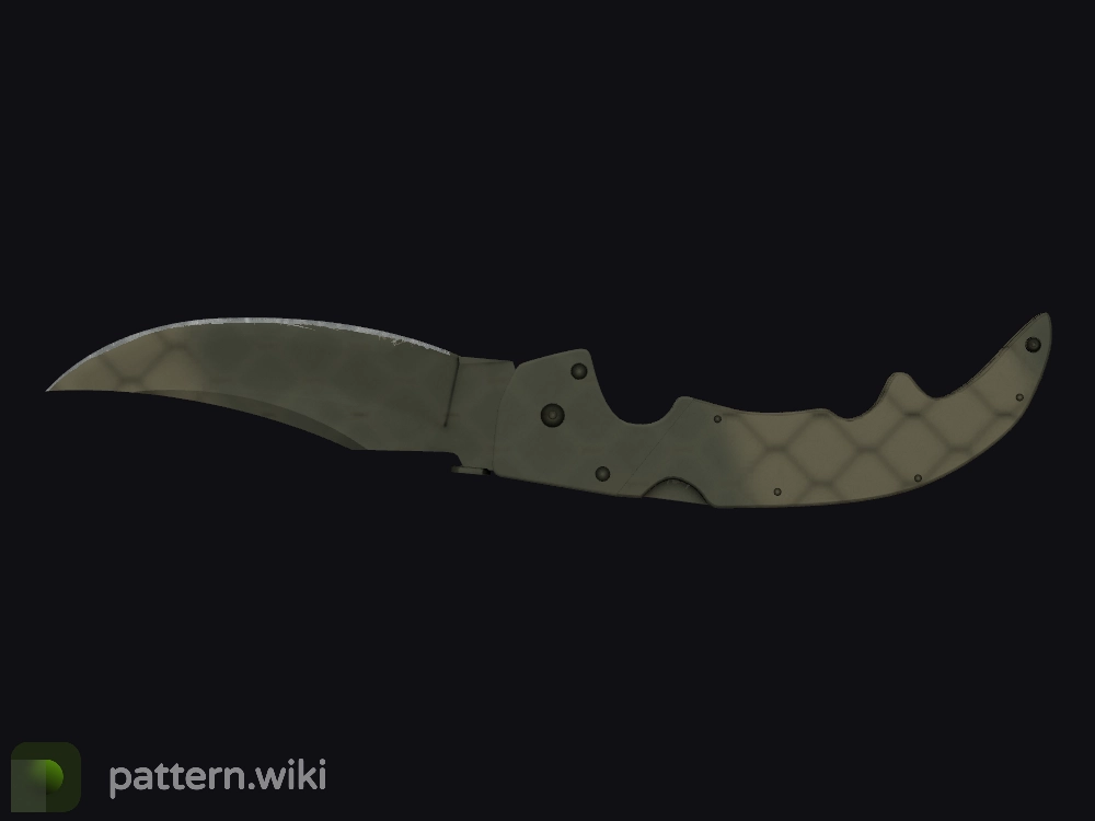 Falchion Knife Safari Mesh seed 571