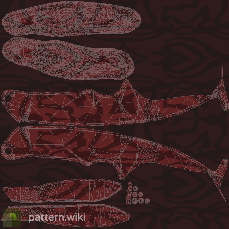 Gut Knife Slaughter seed 668 pattern template