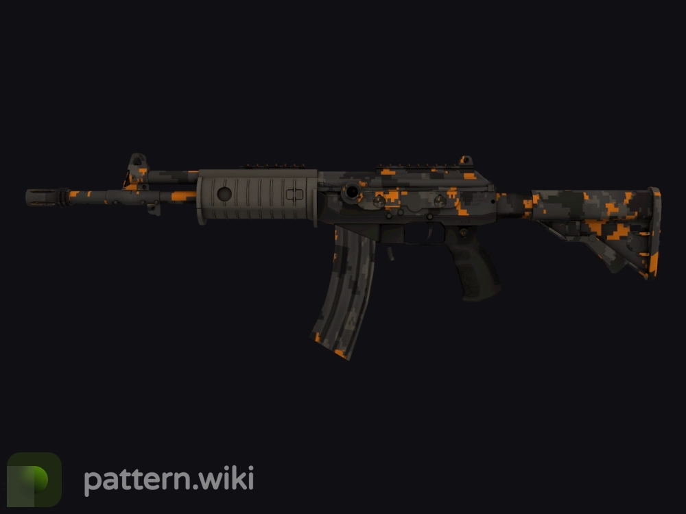 Galil AR Orange DDPAT seed 455