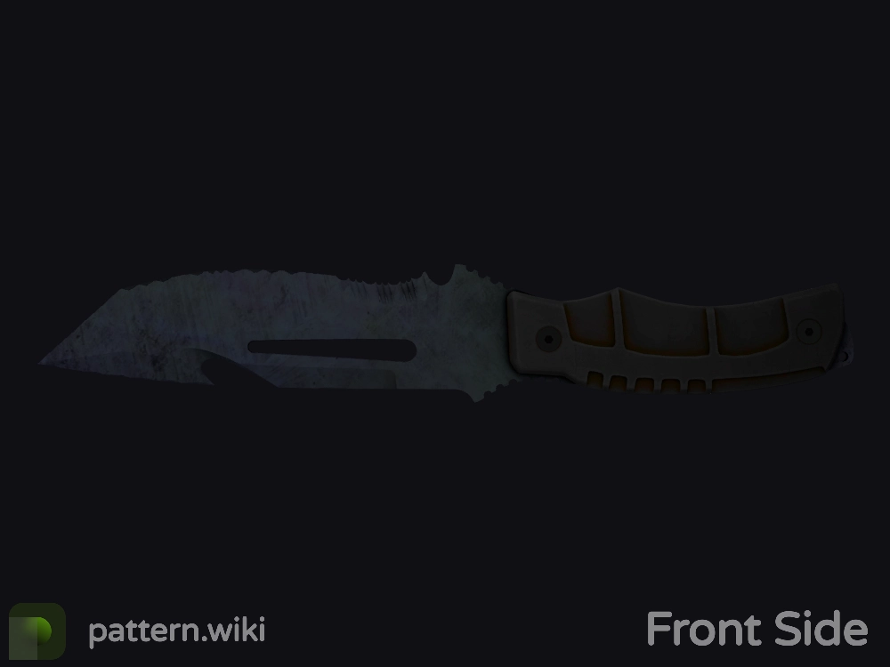 Survival Knife Blue Steel seed 214