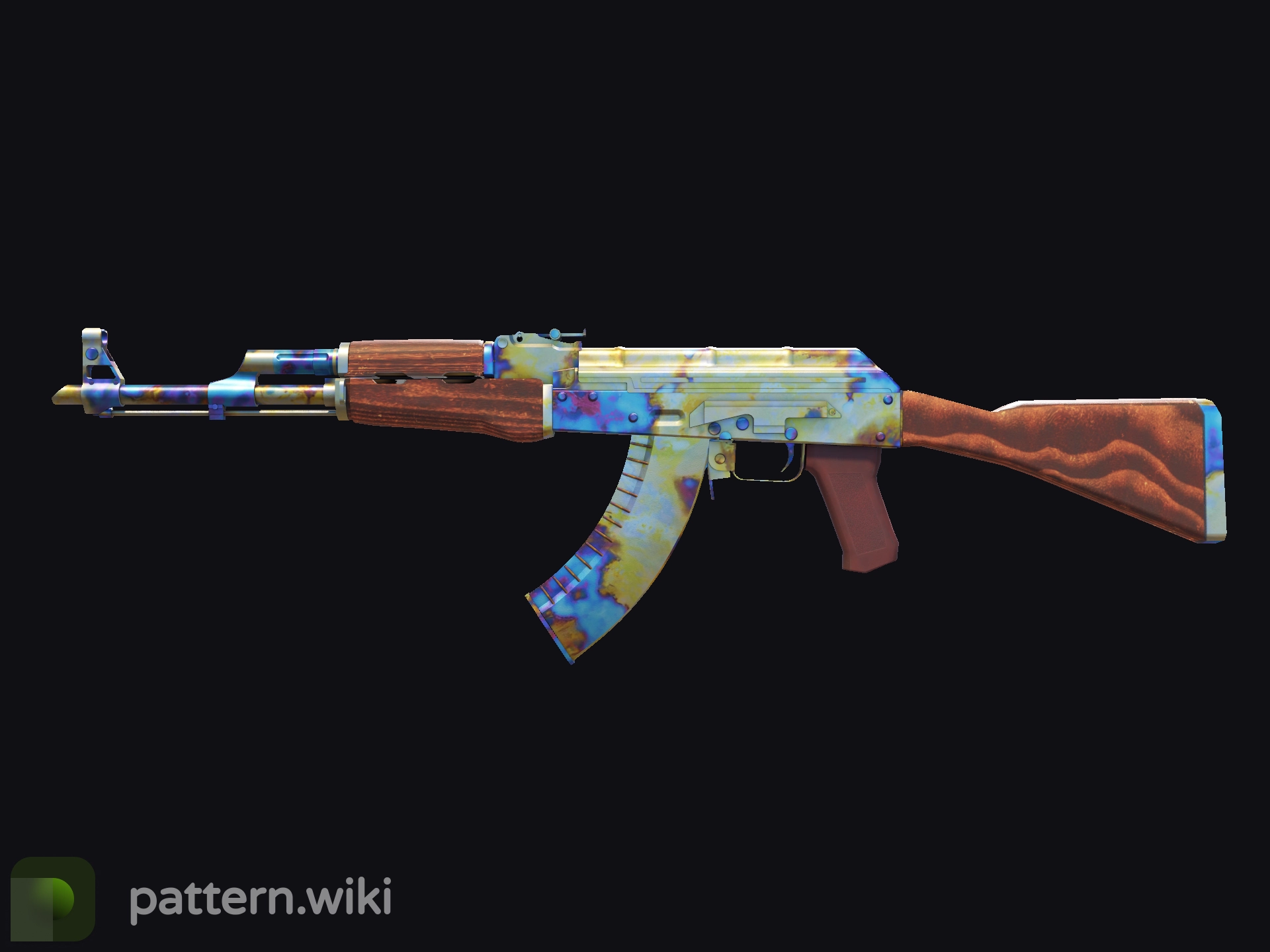 AK❗️ AK-47 Case Hardened Seed 696 - pattern.wiki