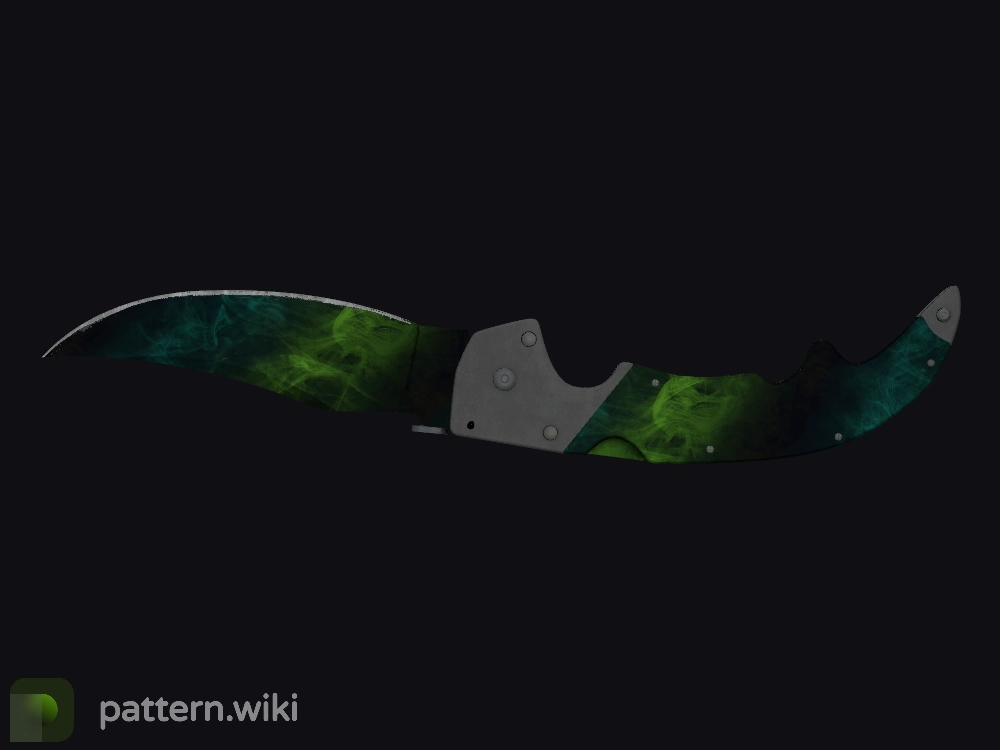 Falchion Knife Gamma Doppler seed 758