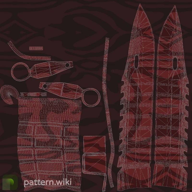 M9 Bayonet Slaughter seed 582 pattern template