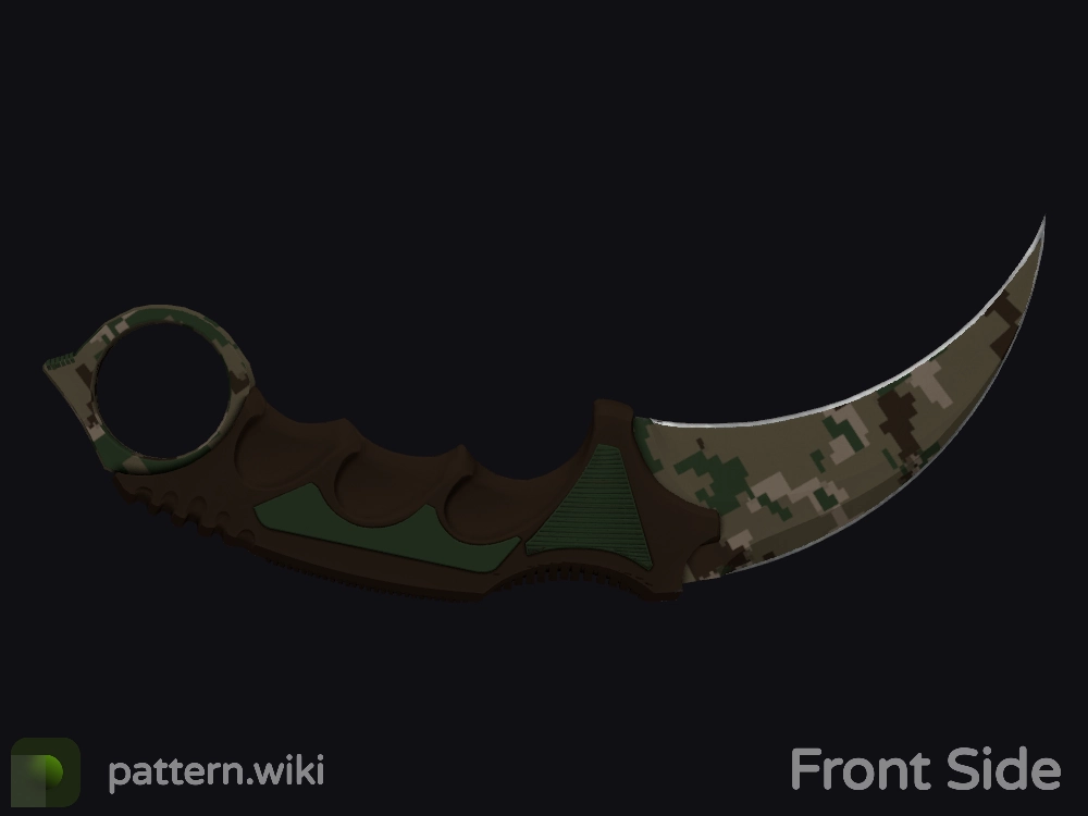 Karambit Forest DDPAT seed 292