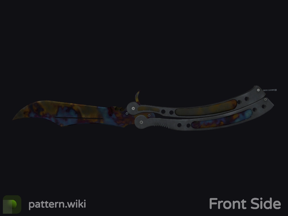 Butterfly Knife Case Hardened seed 53