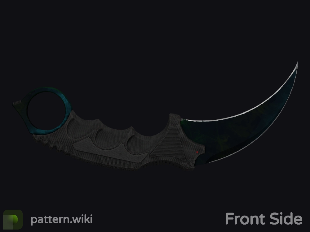 Karambit Gamma Doppler seed 296